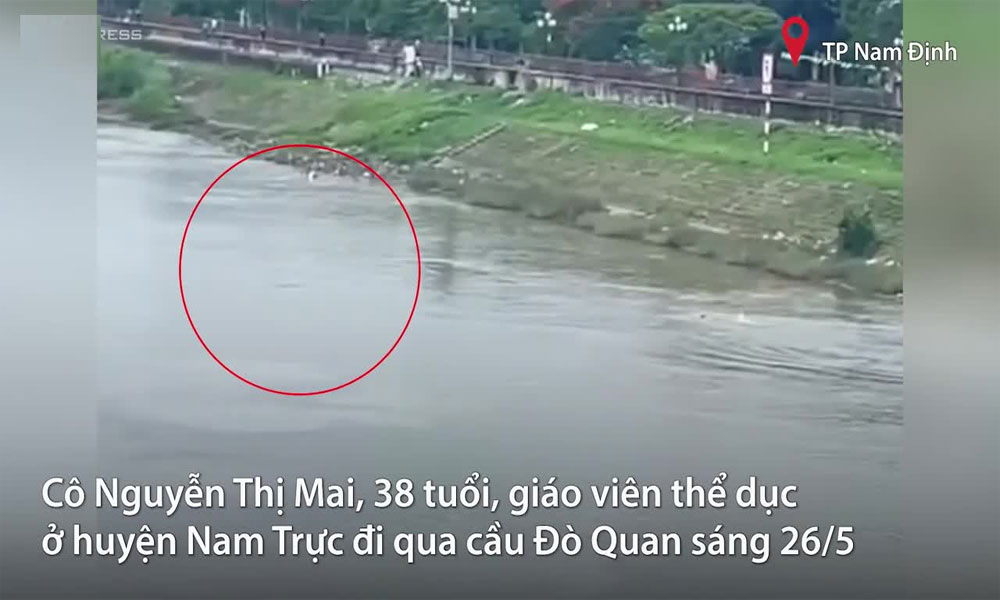 Cô giáo kể hai phút lao xuống sông cứu người